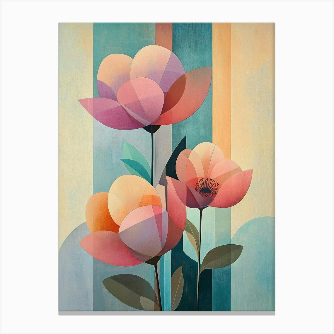 Flowers 28 Art Print by Shadesigns - Fy