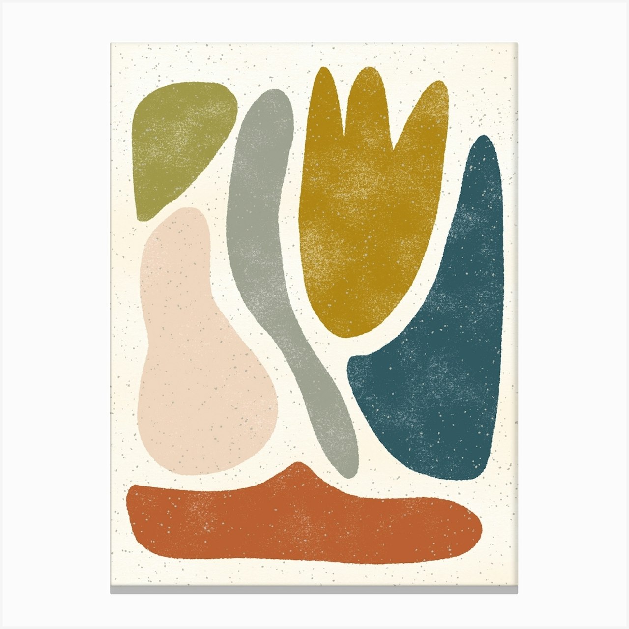 Blob Shapes Art Print by Pauline Stanley - Fy