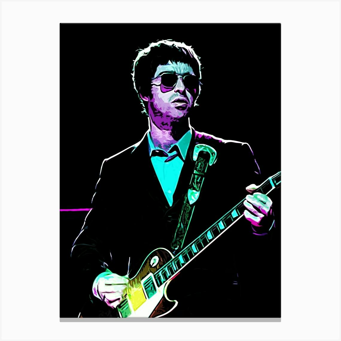 oasis & Noel Gallagher ポスター 4枚セット Liam & Noel Gallagher | Oasis | A4 Music Poster Set | Jenna