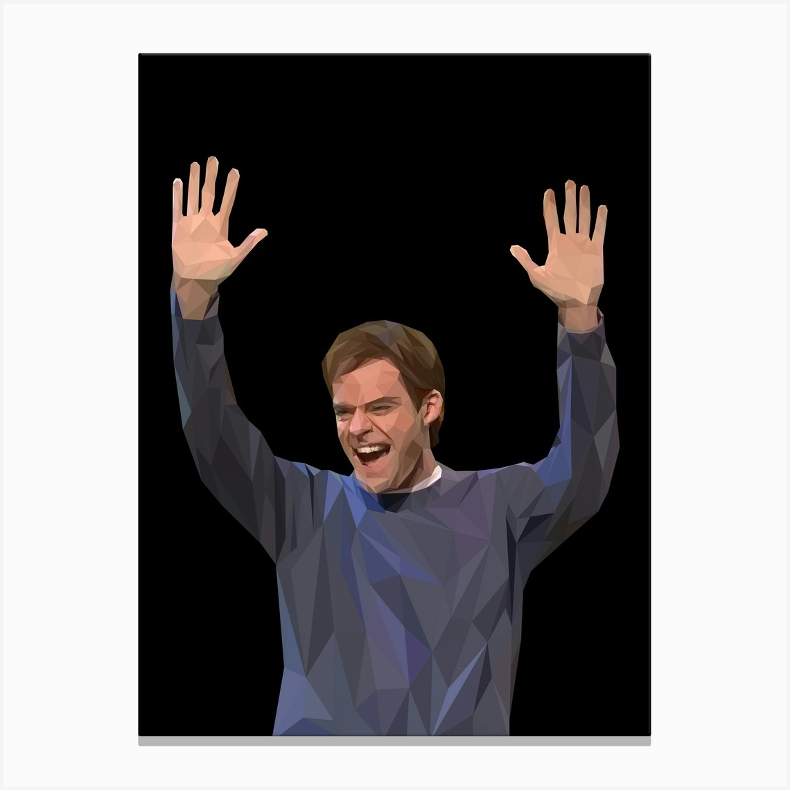 Bill Hader Dance Meme Canvas Print By Magnificent Fy