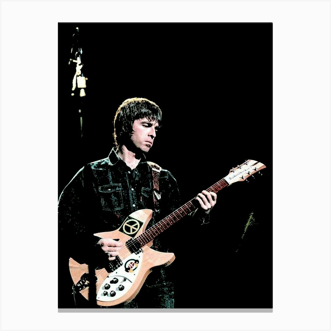 oasis & Noel Gallagher ポスター 4枚セット OASIS Japan mini-poster/flyer x8 Liam Noel Gallagher BEADY