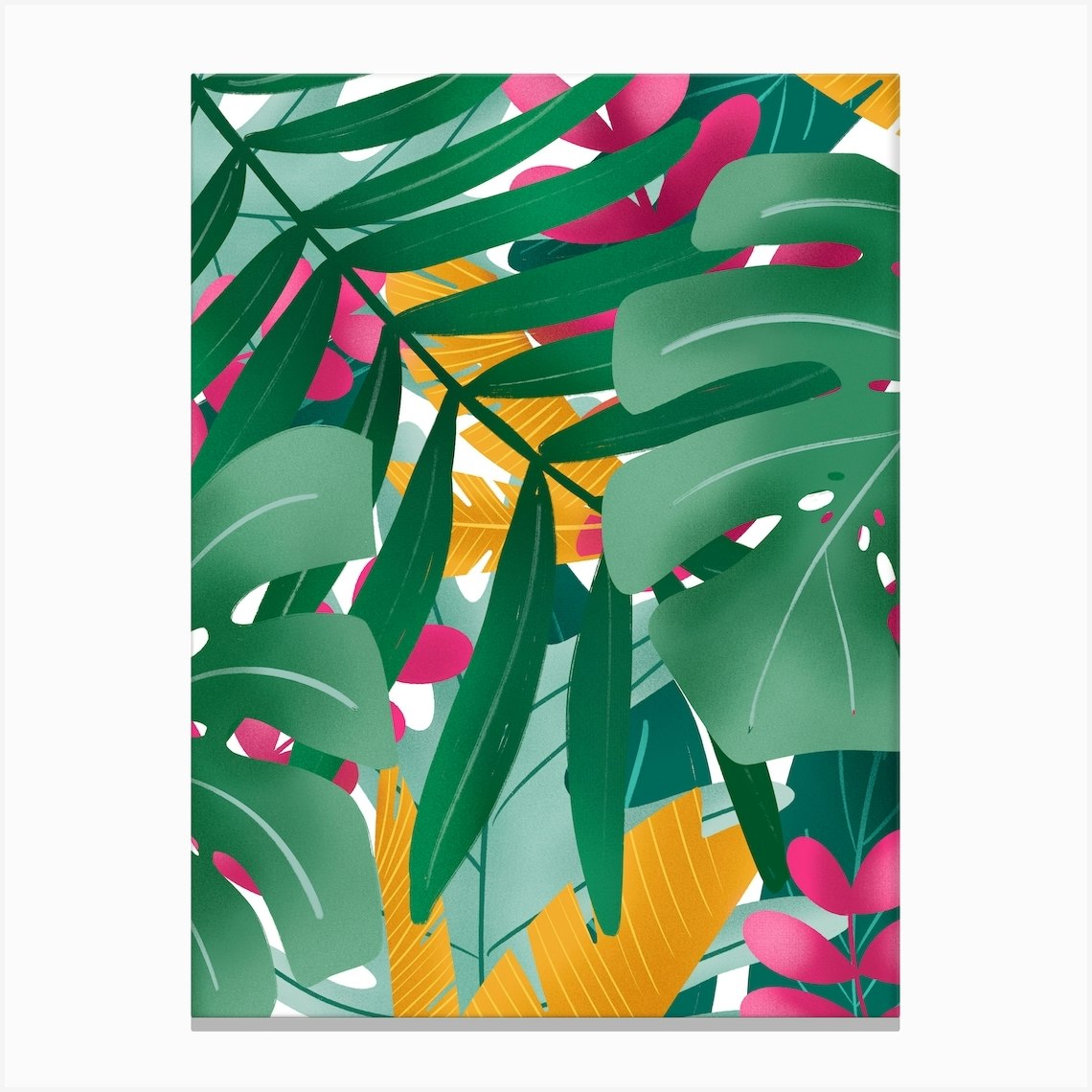 Rainforest Canvas Print by Gush Art Studio - Fy