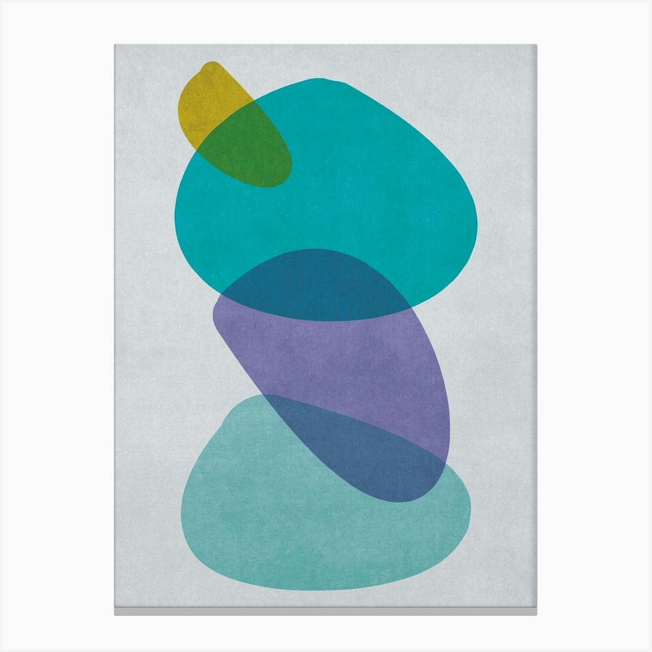 Abstract Blobs 1 Art Print by HAMJAM - Fy