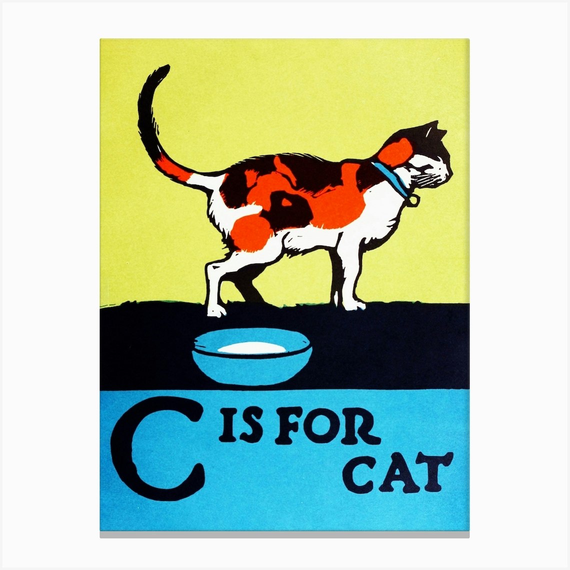 C Is For Cat Poster