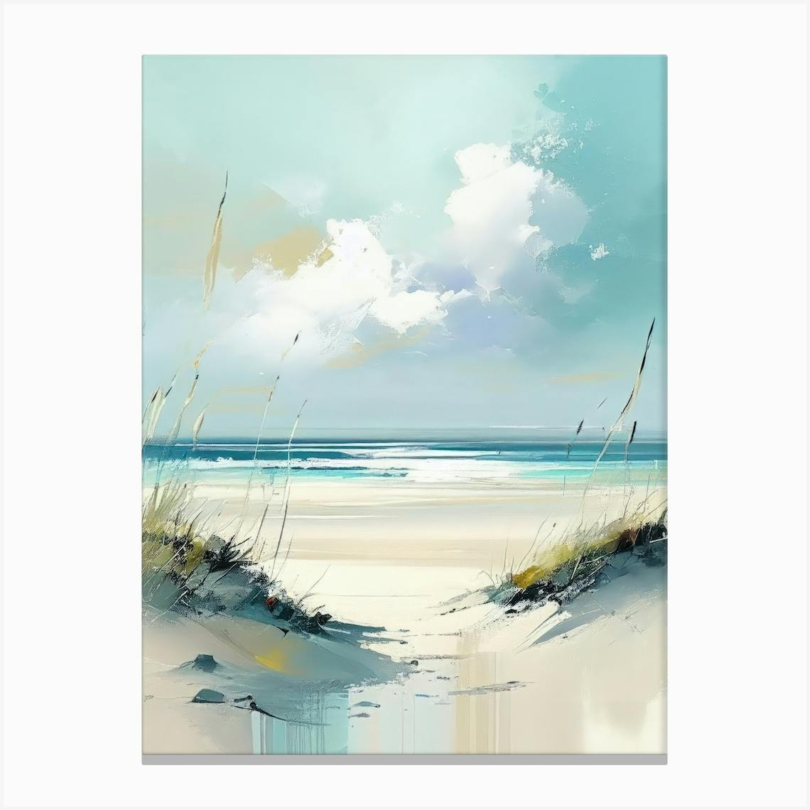 Outlet Beach Painting on canvas 24