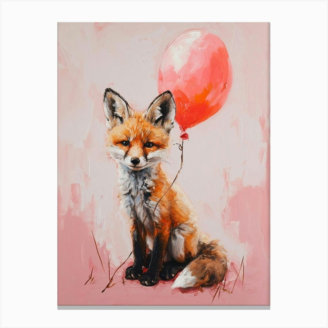 Swinging Fox...fine art cheapest giclee print