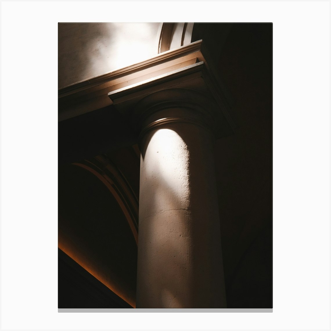 Light in the cathedral Canvas Print by Marika Huisman Fy