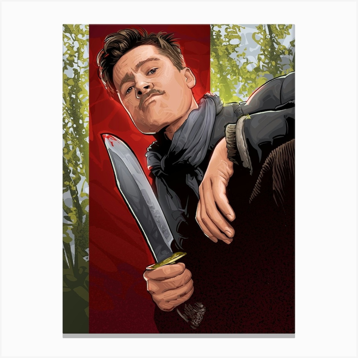 Inglourious Basterds II Canvas Print by Nikita Abakumov Fy