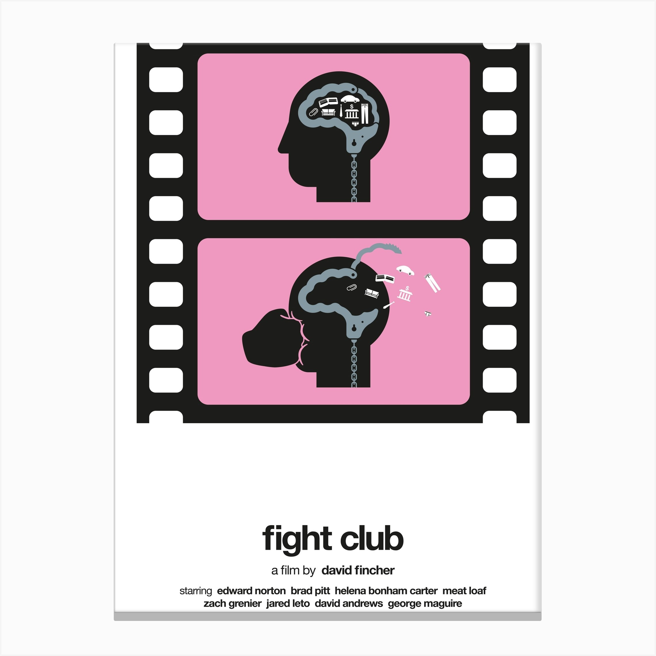 Fight Club Canvas Print by Viktor Hertz - Fy