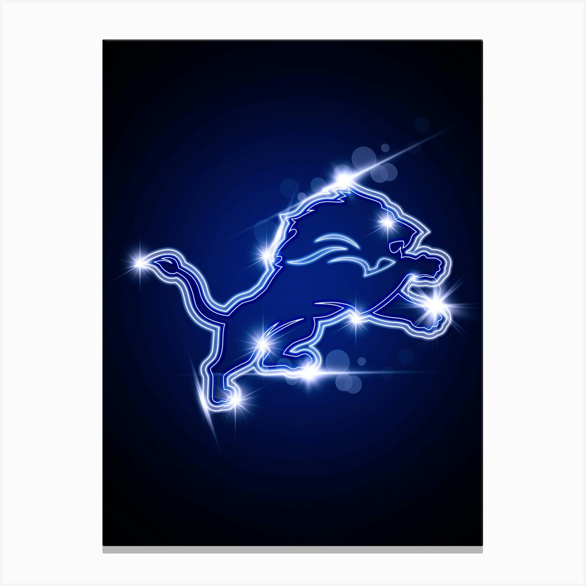 Detroit Lions 1 Canvas Print by DoubleT - Fy