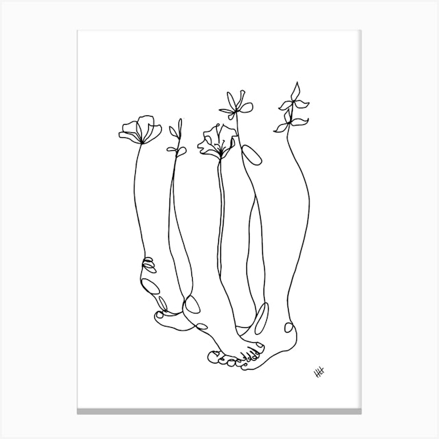 Tippy Toes Art Print By Hanna Lee Tidd Fy 