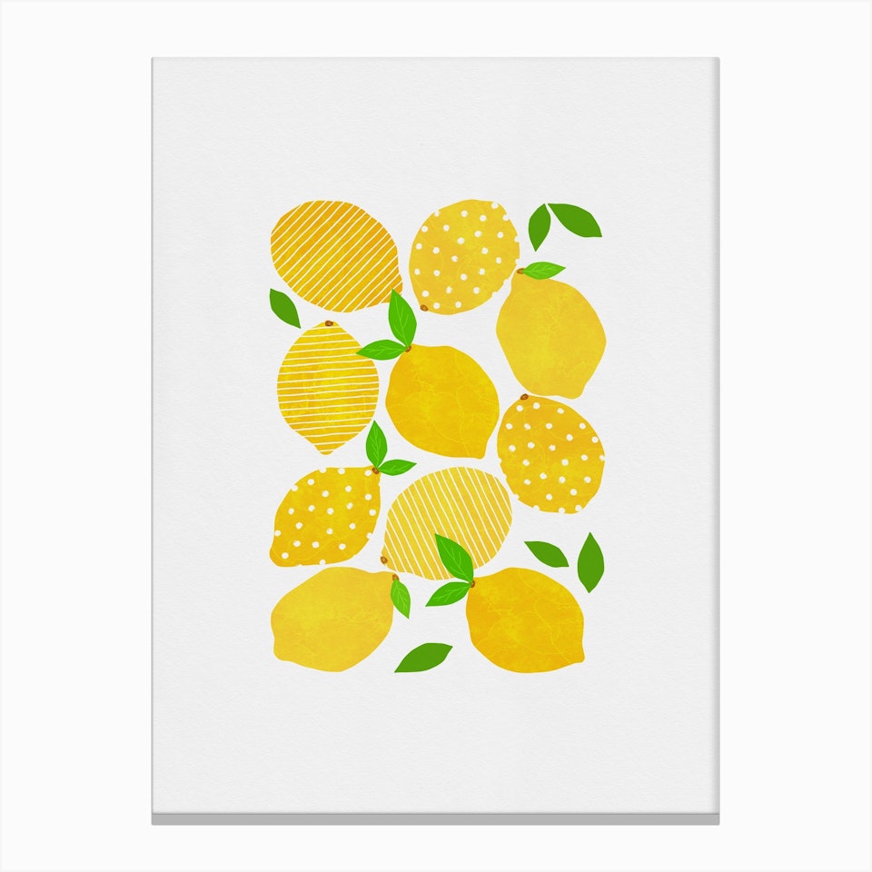 Lemon Crowd Art Print by Orara Studio - Fy