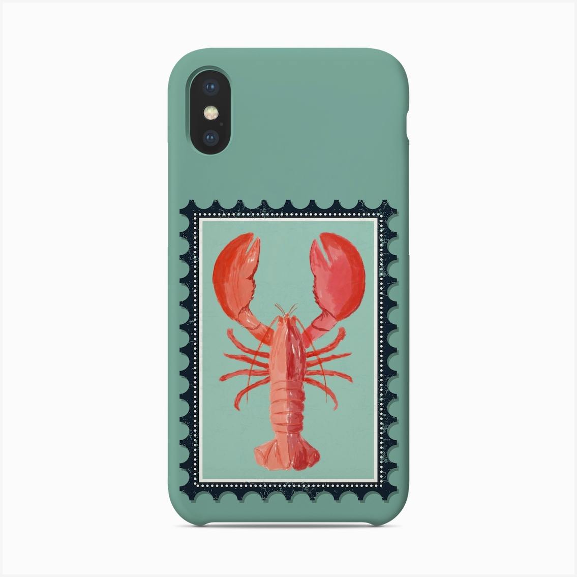 Lobster Stamp Phone Case