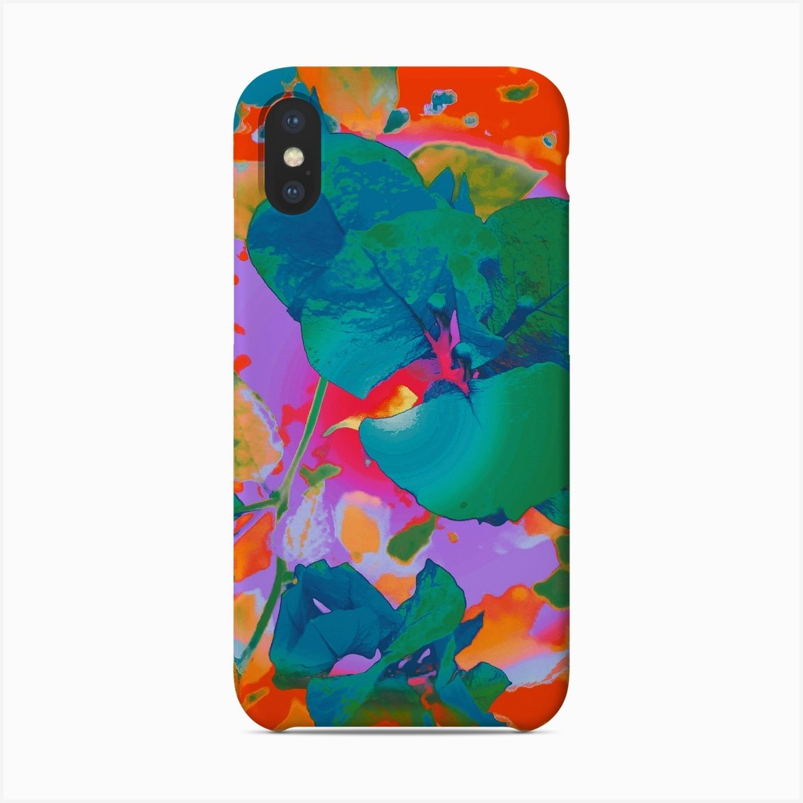 Austin Powers Psychedelic Retro Flower Phone Case by Lea Gieck Fy