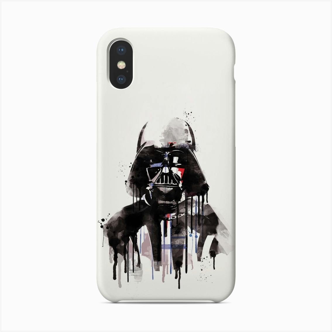 Darth Vader Watercolor Phone Case by 2ToastDesign Fy