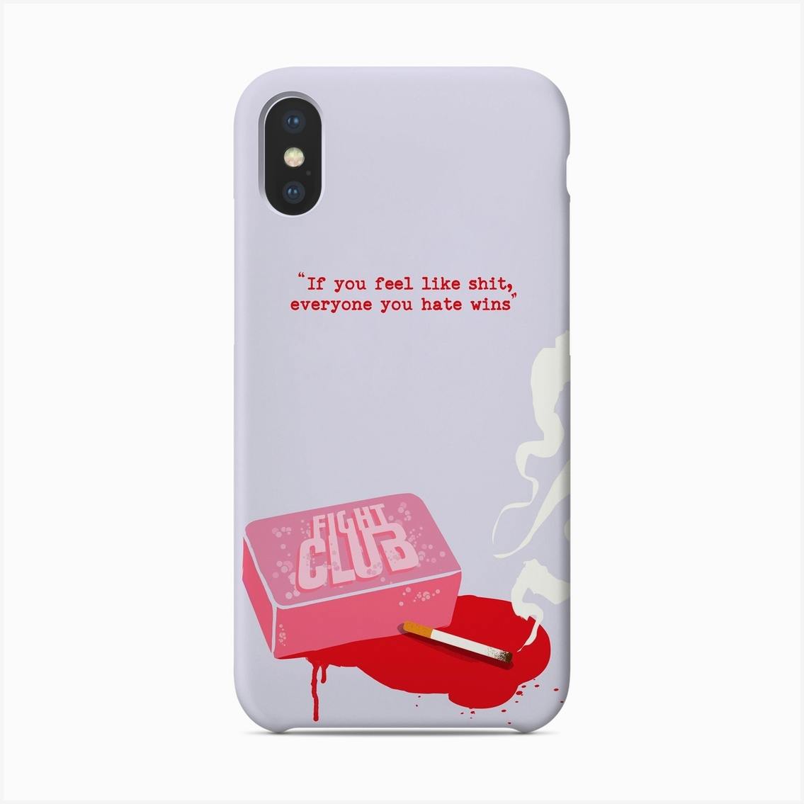 Fight Club Soap Phone Case by 2ToastDesign Fy