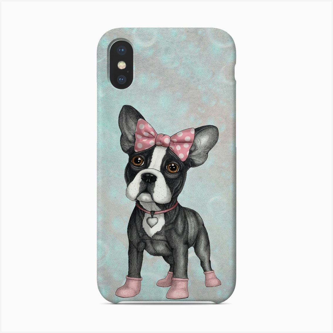 Sweet Frenchie Phone Case by Barruf - Fy