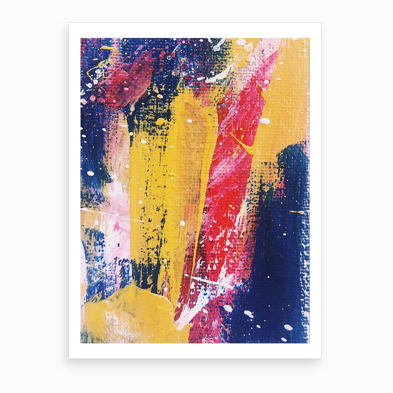 Brush Strokes Art Print by Artemis Rose - Fy