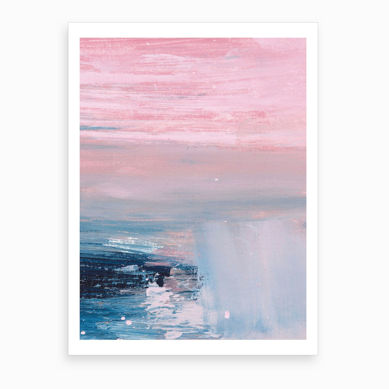 Blush 3 Art Print by Dan Hobday Art Fy