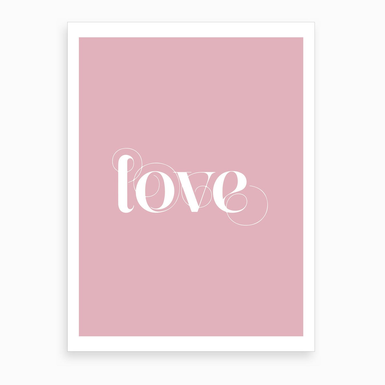 Love Art Print by Off Studio - Fy