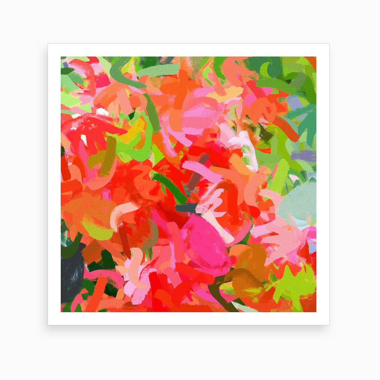 Preconceived Blossom Canvas Print by 83 Oranges Fy
