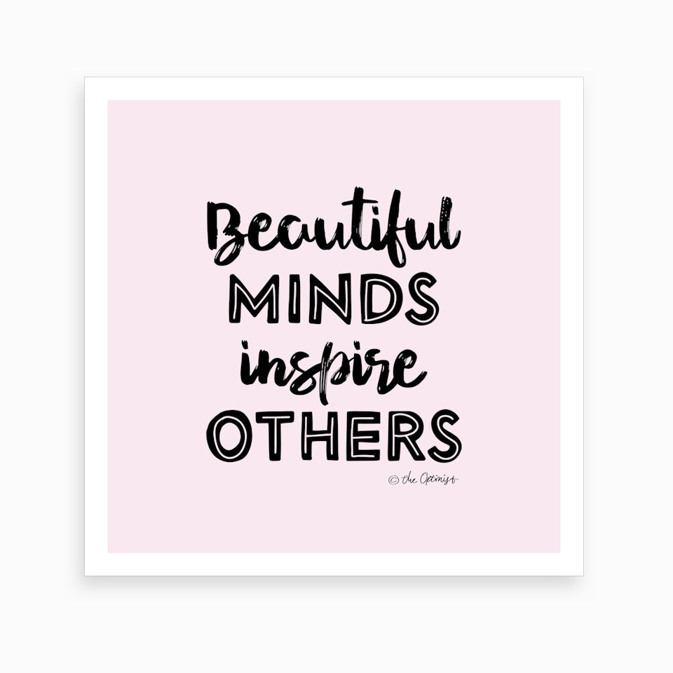 Beautiful Minds Canvas Print by The Optimist - Fy