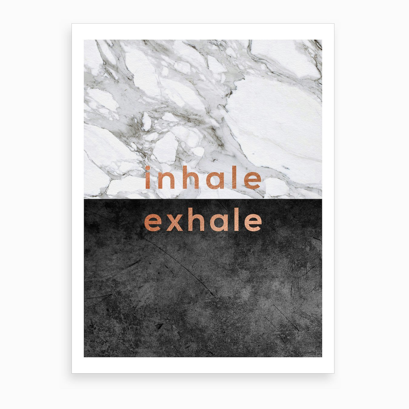 Inhale Exhale Art Print By Orara Studio - Fy