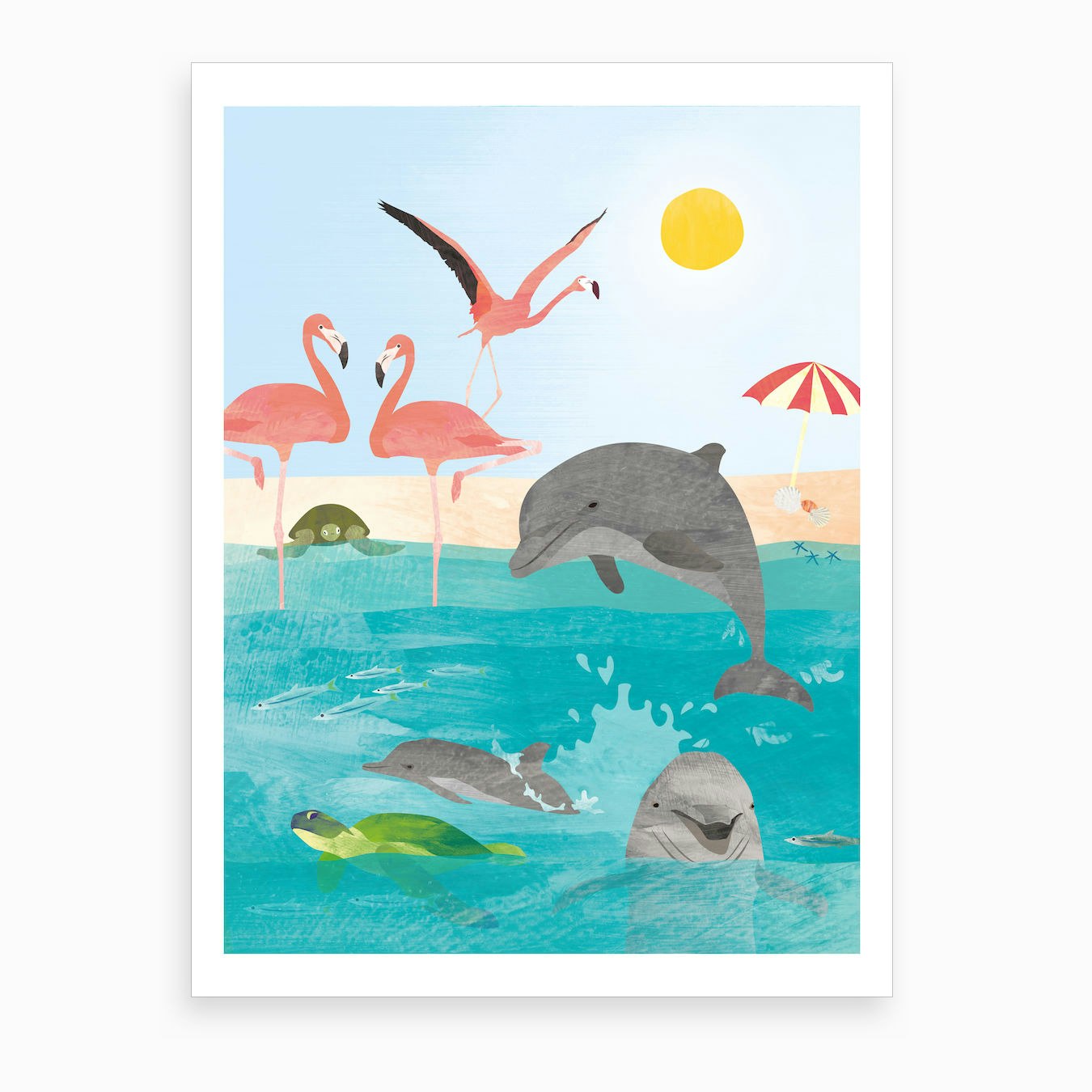 Tropical Animals Art Print by Revista - Fy