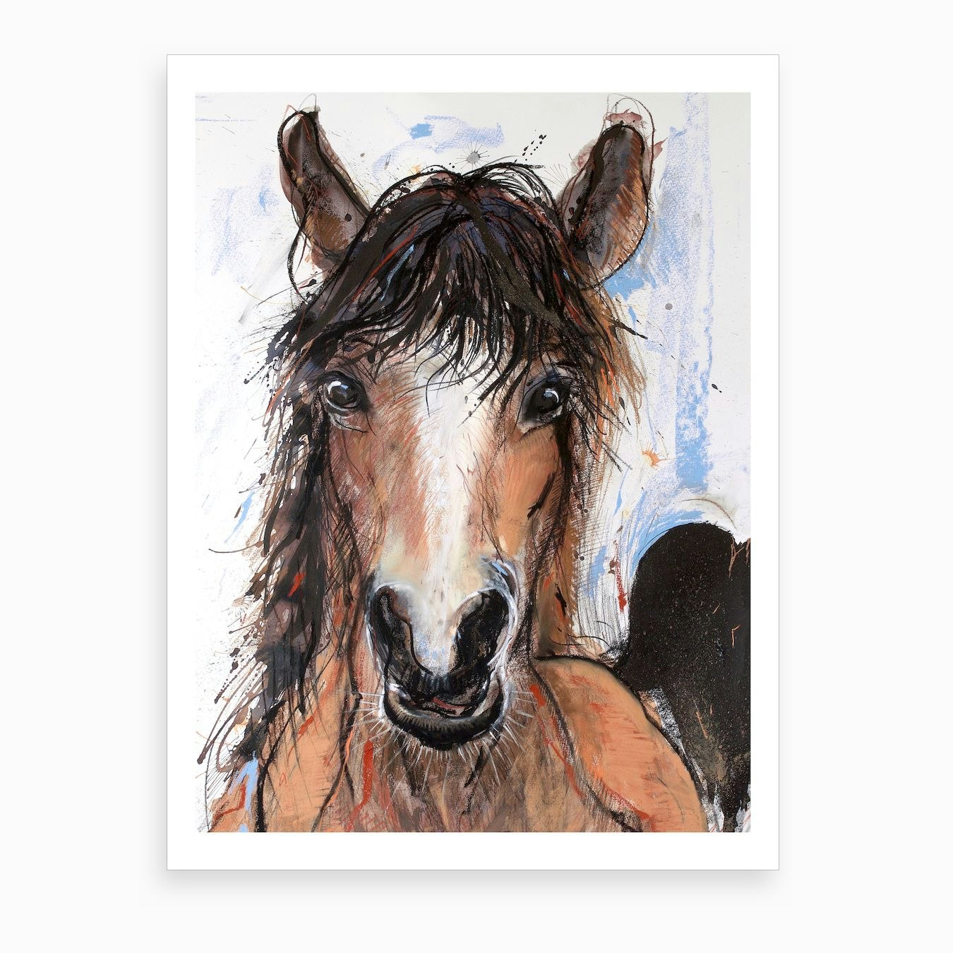 Crazy Horse Art Print by Faisal Khouja - Fy