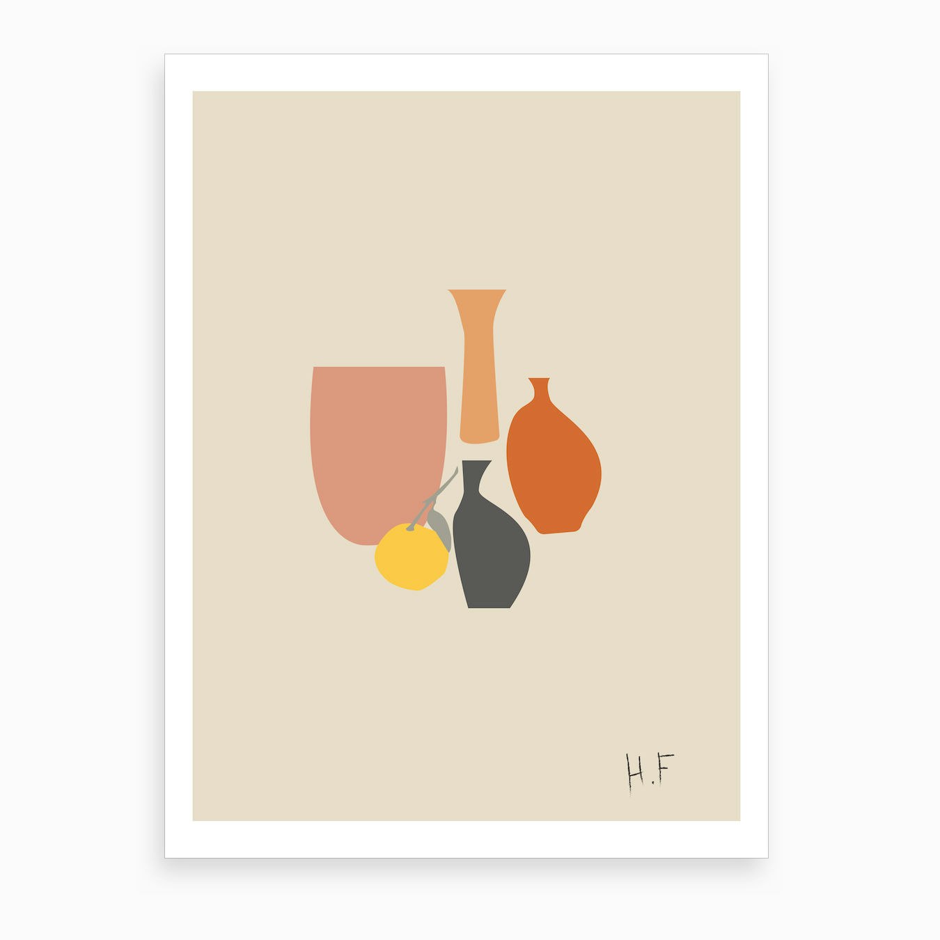 Vases Art Print by Hayley Frank art - Fy