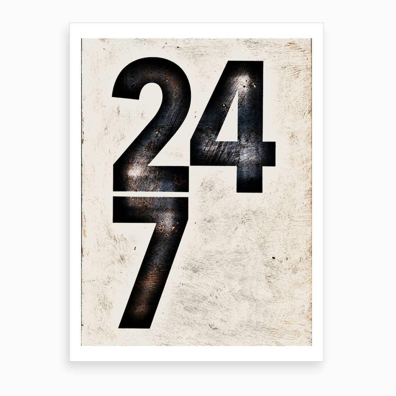 24 7 Canvas Print By Angel London - Fy