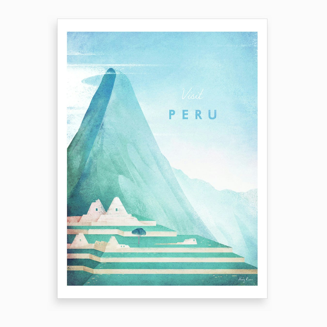 Peru Art Print by Travel Poster Co. - Fy