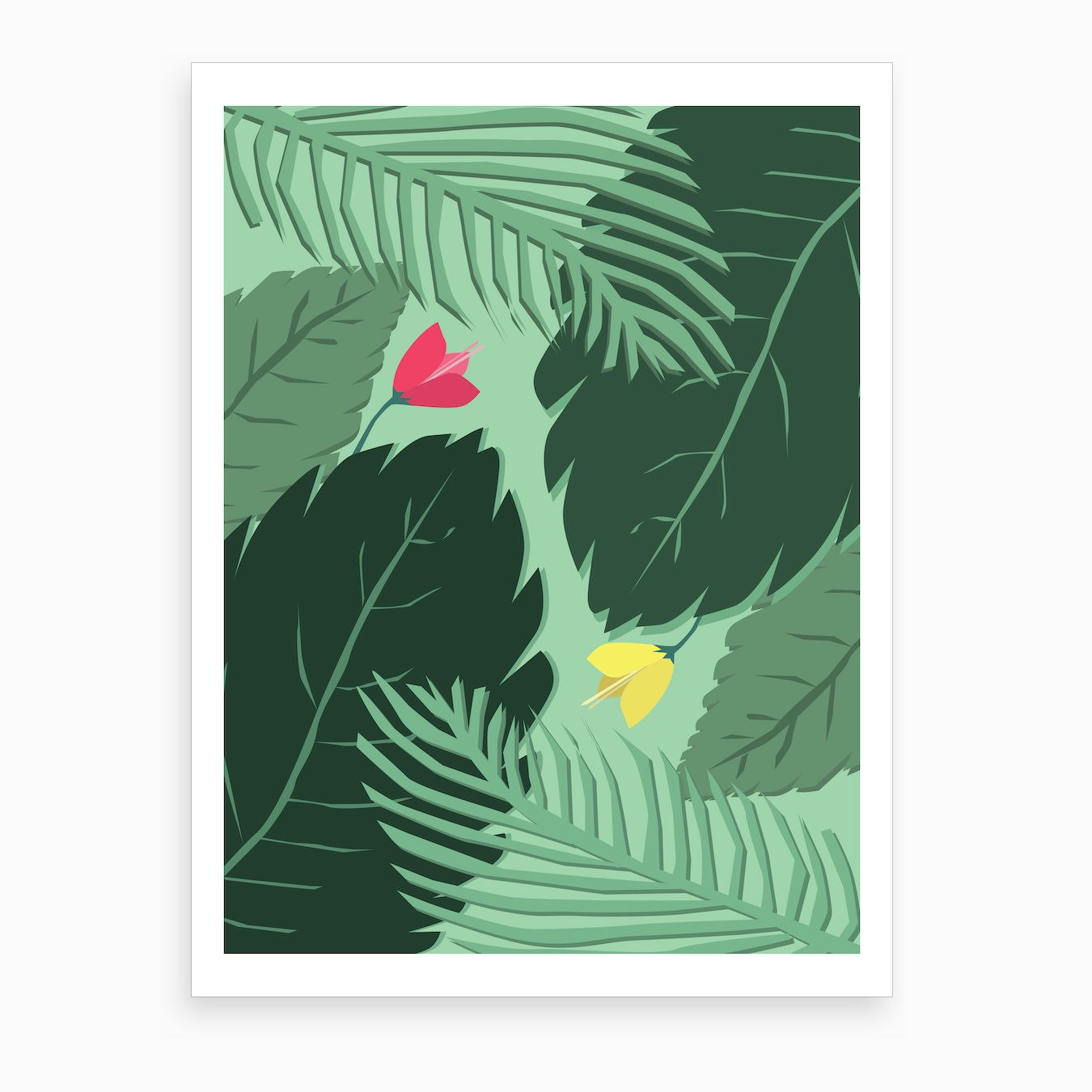 Jungle Art Print by designkind - Fy