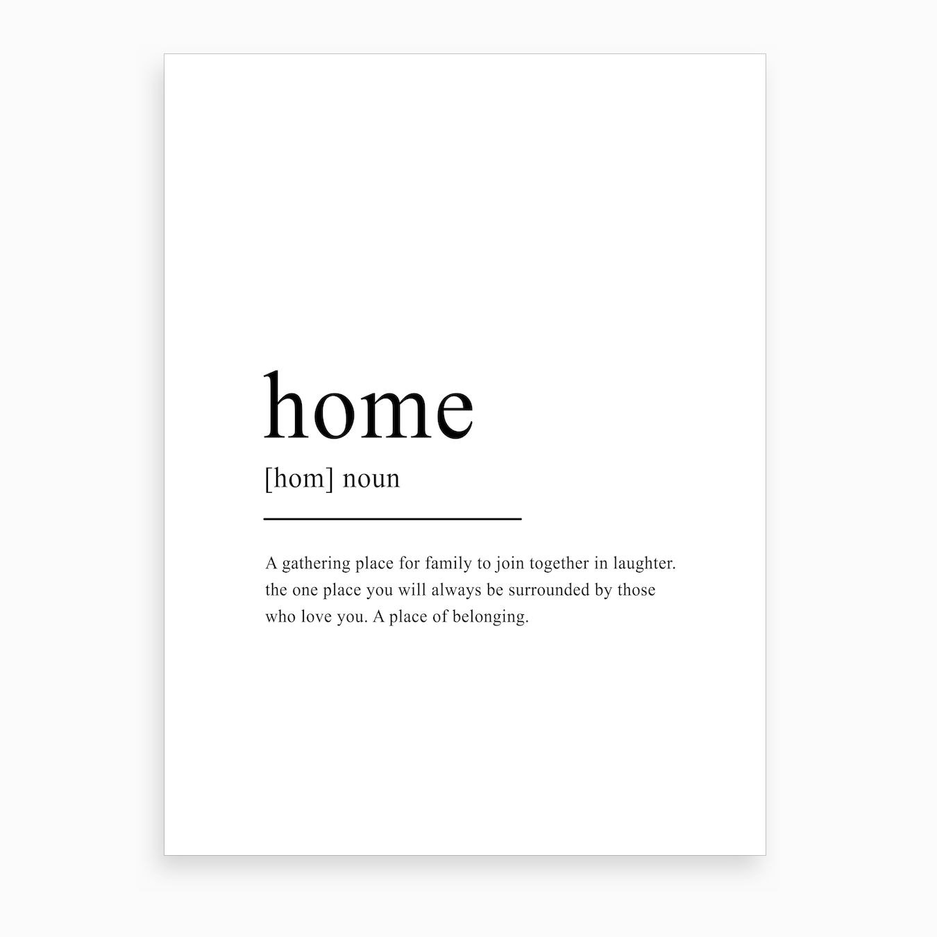 Home Definition Art Print by Angel London - Fy