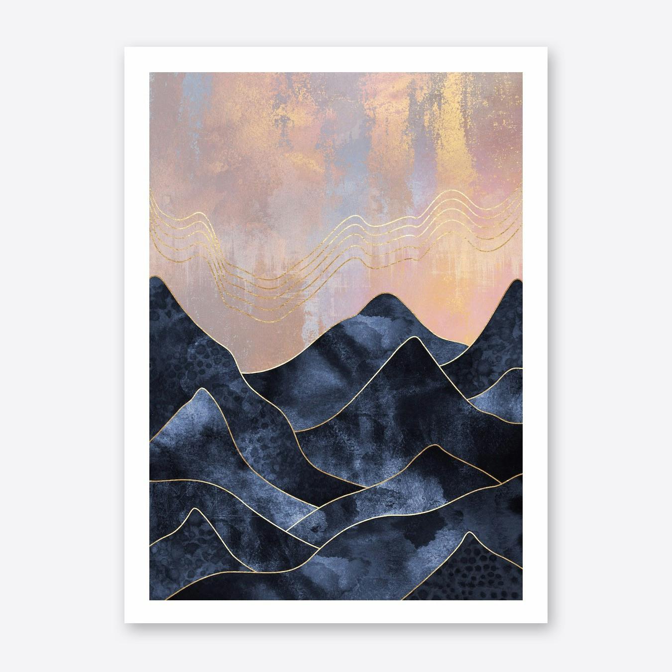 最大12%OFFクーポン Mountain / MTG② アートプリント avon直筆サイン入り 山】john マジック：ザ・ギャザリング