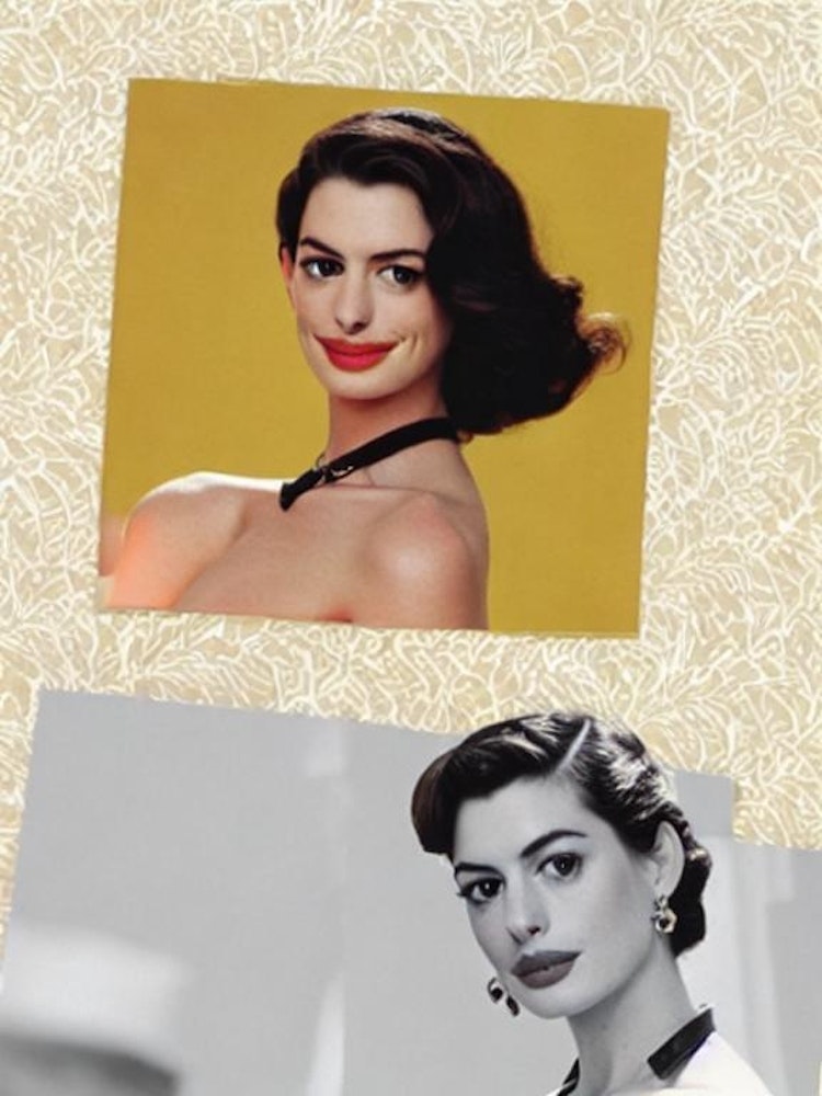 Audrey Hepburn Picture Photo Collage Make Up Lipstick Purse Cosmetic Bag