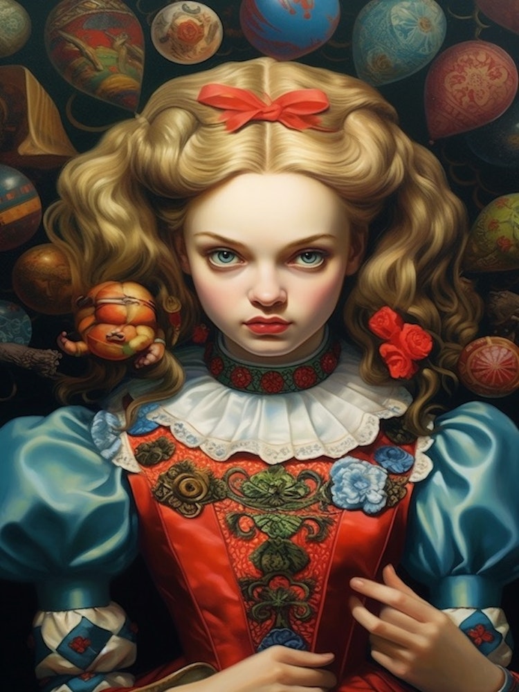 Alice In Wonderland Dreamland Art Print by Print Cult - Fy