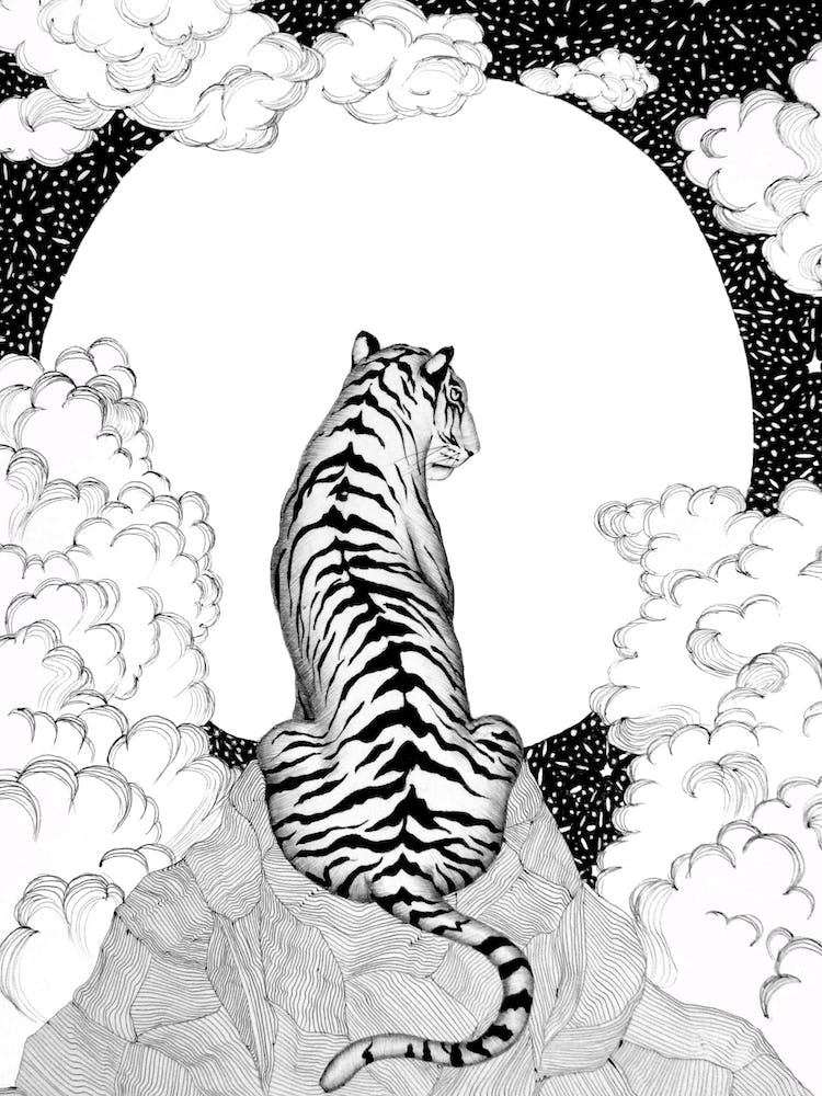 原画 デザイン画 チーター EAGER. #71 Chikanobu Woodblock Triptych, and a Tomoe Gozen Woodblock