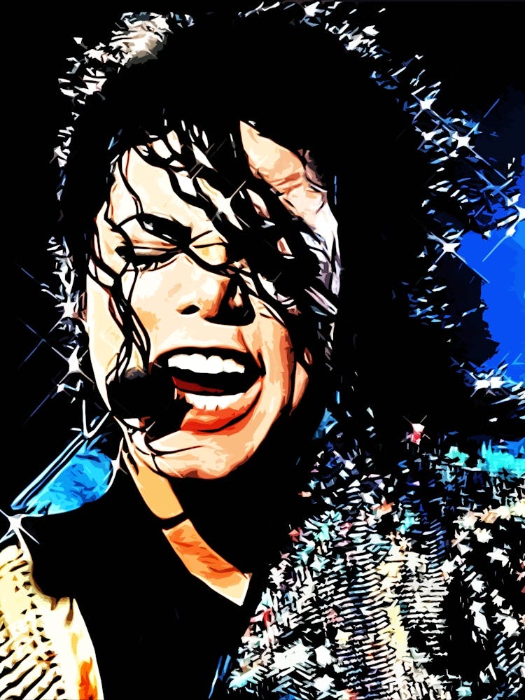 Michael Jackson king of pop music 30 Art Print by music soul