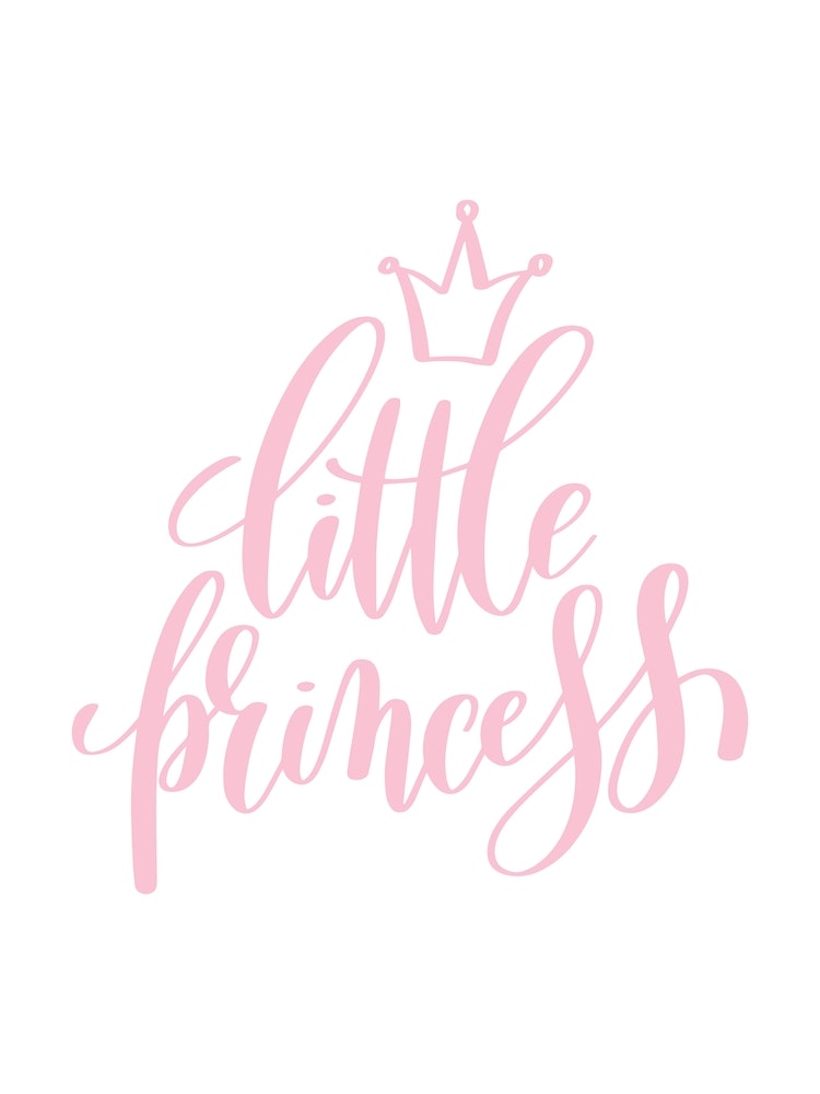 Little Princess Pink Art Print | Fast shipping | Fy