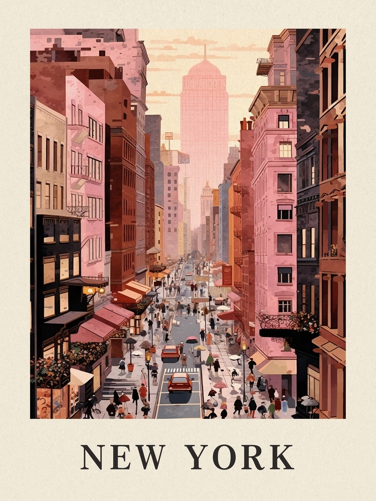 Vintage Travel Posters New York, The Travel Tester