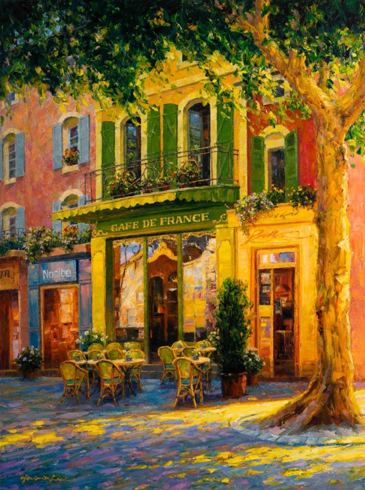 Old Town Cafe by Xaixia Liu 