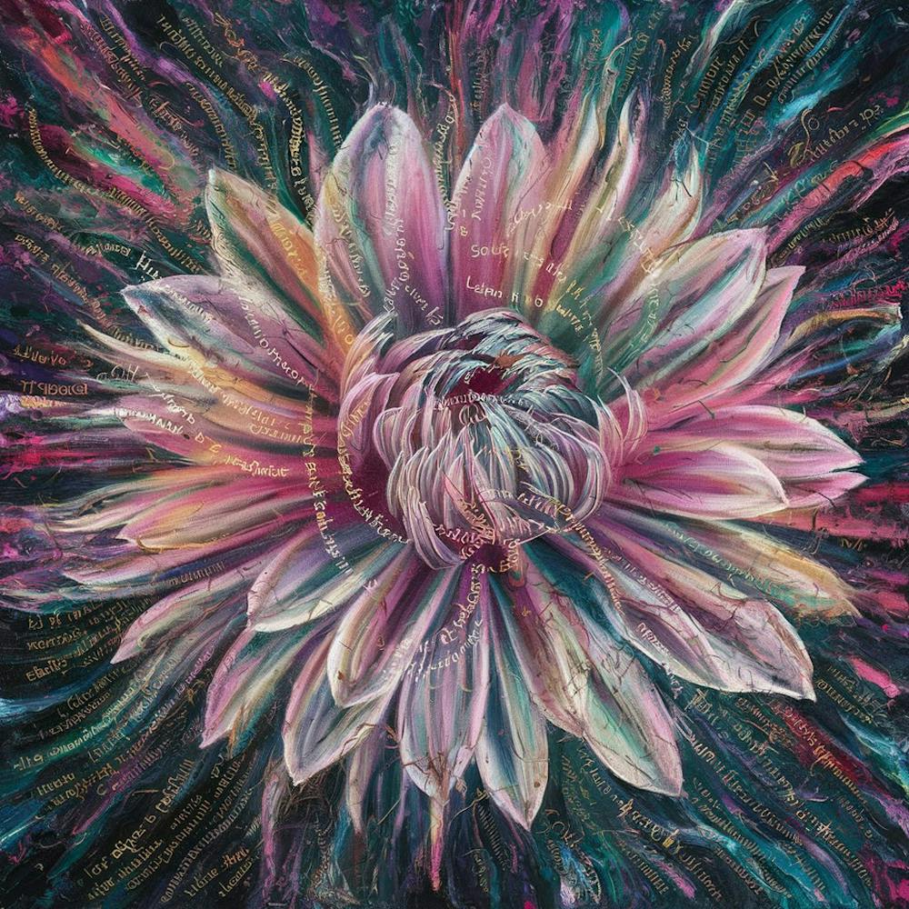絵画 Dahlia Dahlia 11 Art Print by symphony - Fy