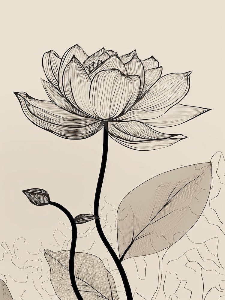 HOW TO DRAW LOTUS FLOWER EASY - YouTube
