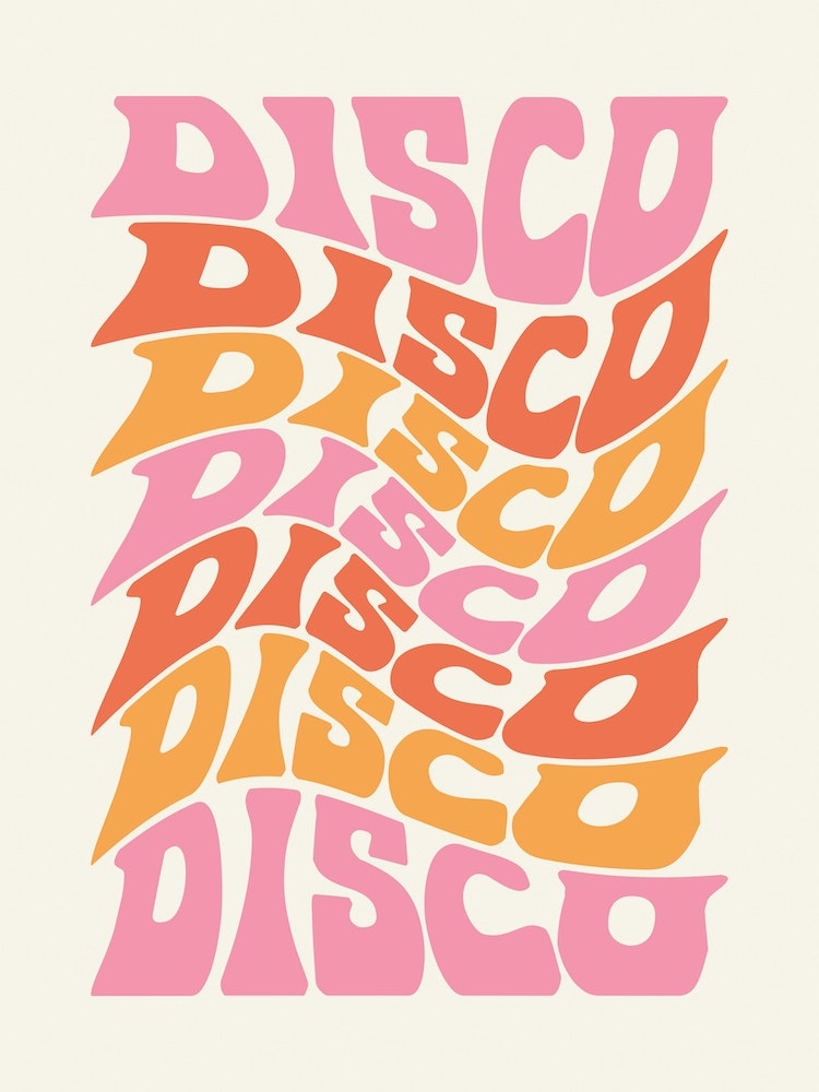 Disco Art Print by Proper Good Prints - Fy