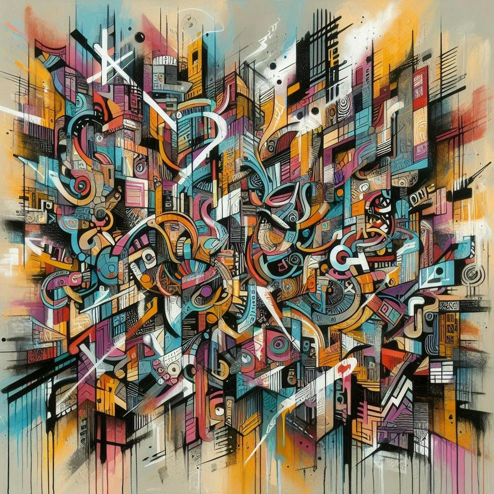 Graffiti Art Art Print by HiYou - Fy