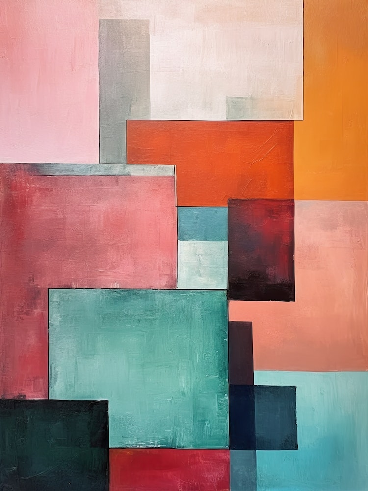 Colourful Abstract 4 Art Print by Abstract Art Expressions Fy