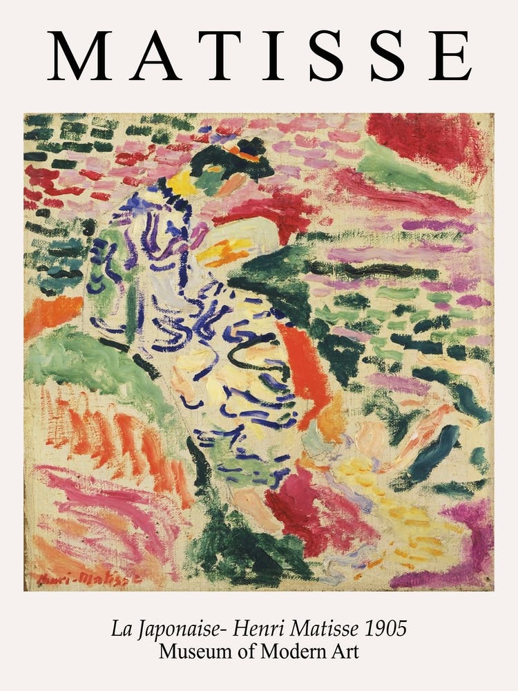 Henri Matisse 1 Art Print by Lucent Art Shop - Fy