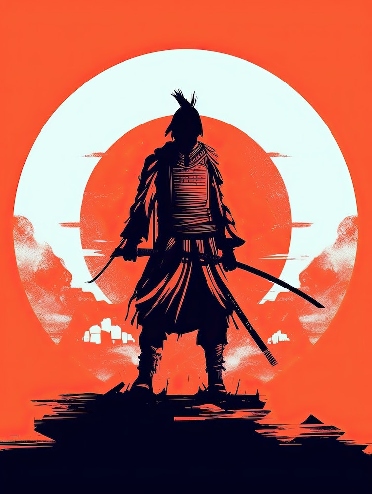 Modern Samurai Traditions Art Print by Art-Syndicate - Fy