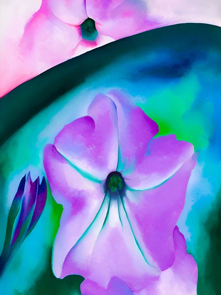 Georgia O'Keeffe - Petunia No. 2 Art Print by Wirla - Fy